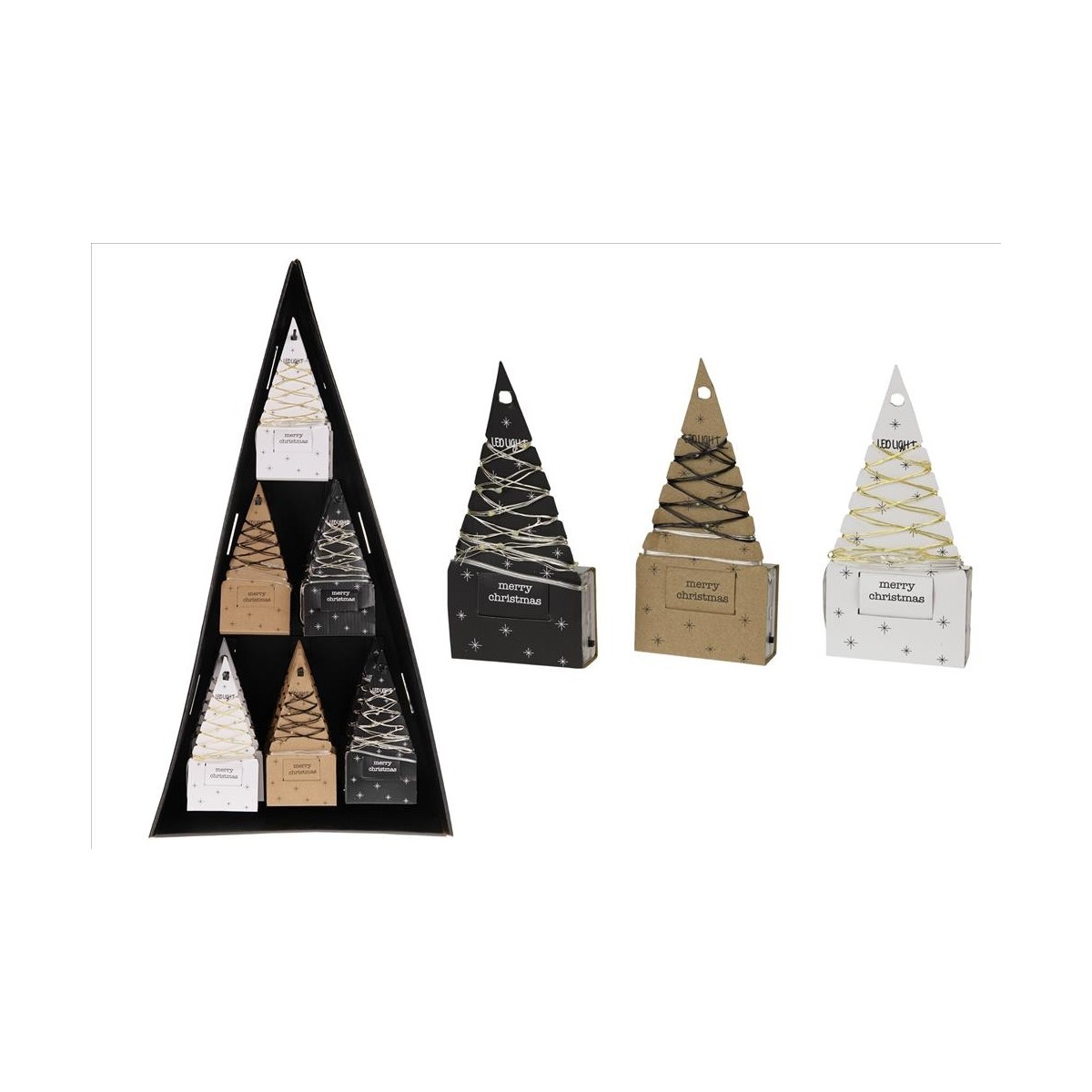 CADENA DE 200cm CON 20 LUCES 3 MODELOS