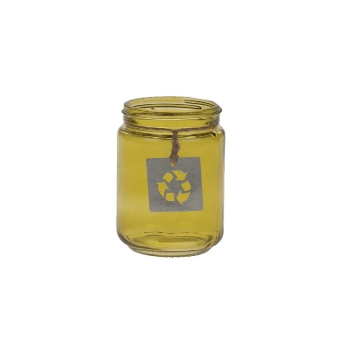 CRISTAL CON CUERDA  8.5x11cm Verde springgreen