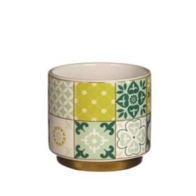 CERAMICA FARO VERD D7xH6.5cm