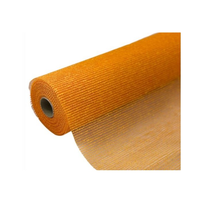 BOBINA YUTE COTTON TARONJA 53cmx10yds