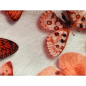 CINTA FIBRA mariposas 70mm x 25m VERMELL