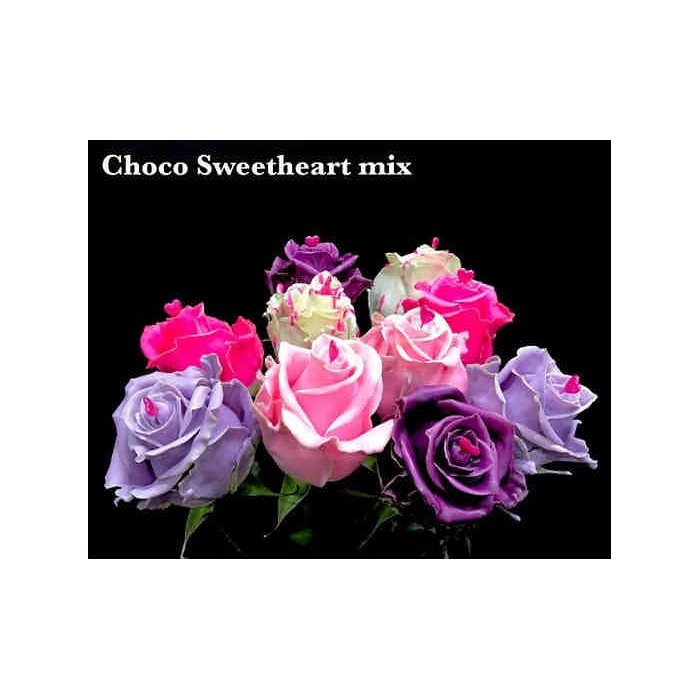 FLOR, ROSA HO. CUPCAKE 70cm, paquet x10