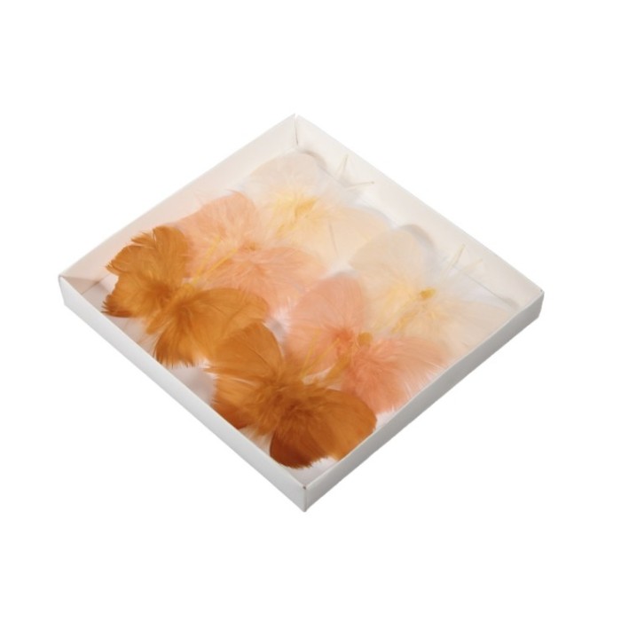 PAPALLONA FILFERRO PLUMES TARONGES 6UNI
