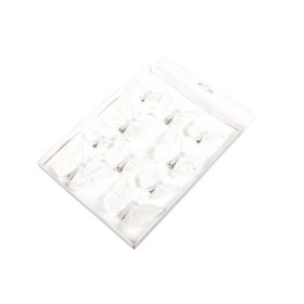 PAPALLONES CLIP 10 UNI BLANQUES 5/8/12cm