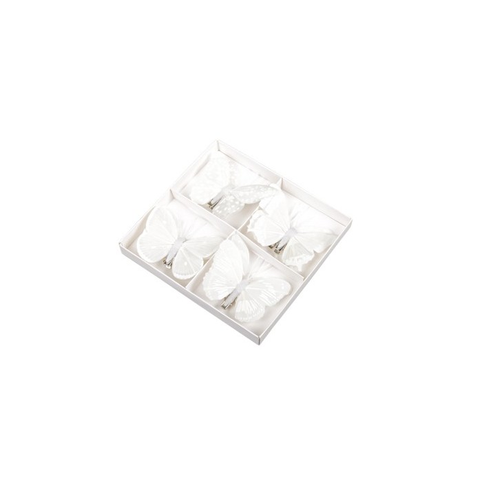 PAPALLONES CLIP 8UNI BLANQUES 5/8/12cm