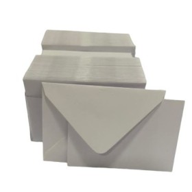 TARGETES I SOBRES blancs 100uni 6X8CM