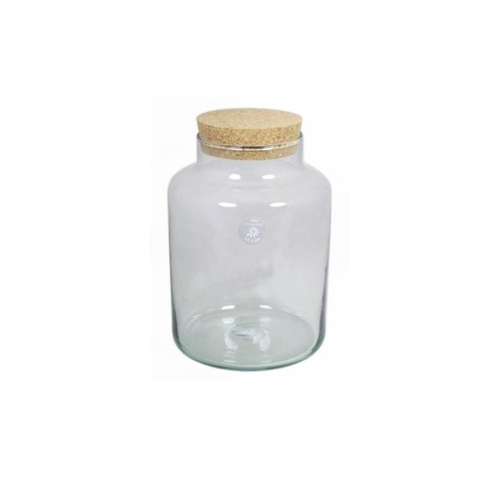 VIDRE GERRA LLET TAP DE SURO 21x29,5cm