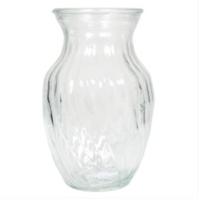 CRISTAL JARRON SWIRL D10/13 H20cm