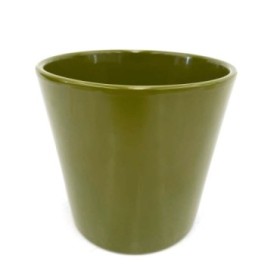 CERAMICA SUNSET VERD OLIVA D13.5 H12.5CM ES12