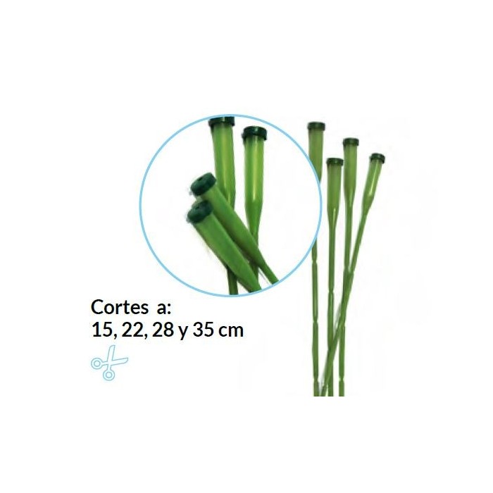 OASIS ACB TUBO ORQUIDEAS PROLONG 15cm 100uni