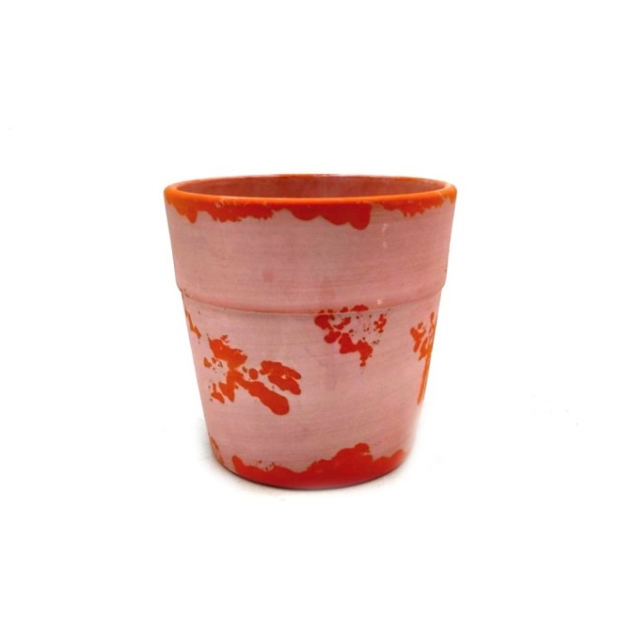 CERAMICA MAXIME ROSA PALID D14 H13CM