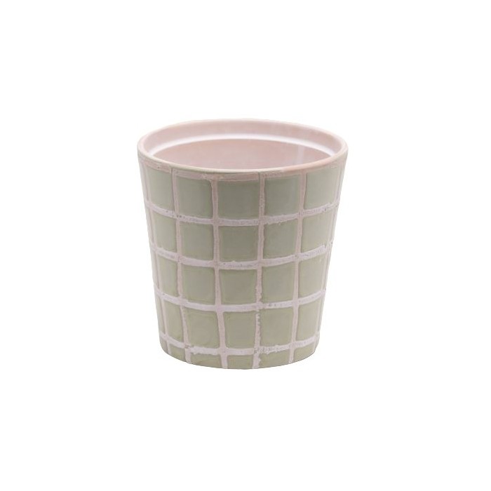 CERAMICA AMY VERD D13 H13CM