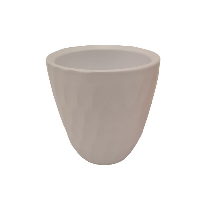 CERAMICA ORQUIDIA SOFT BLANCA D14 H15CM