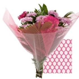 FULLA MALLA Mesh 40x40 rosa (paq.x100)