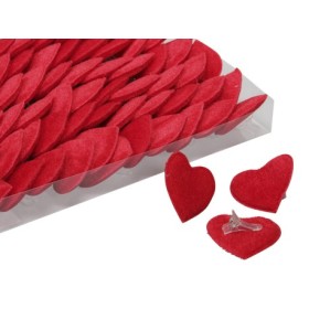 CORAZONES CLIP ROJO 4,5 x 4,5cm (72u.)