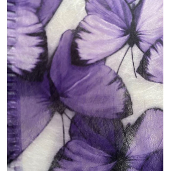 CINTA FIBRA LILA PAPALLONES 70mm x 25m