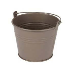 CUBO ZINC  TAUPE MATE ES10.5 D11,7 H9cm