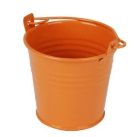 CUBO ZINC NARANJA MATE ES5.5 D6,3 H5,7cm