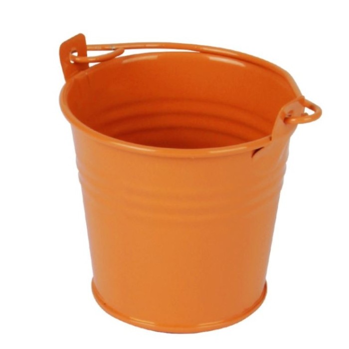 CUBO ZINC NARANJA MATE ES5.5 D6,3 H5,7cm