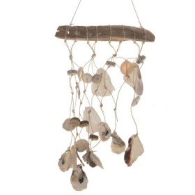 COLG.TRONCO CON RED Y CONCHAS Natural