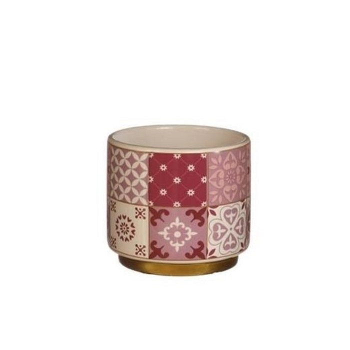 CERAMICA FARO ROSA FUCSIA D7xH6.5cm