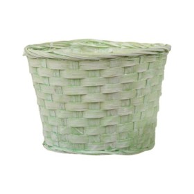 CESTA REDONDA VERDE D19cm