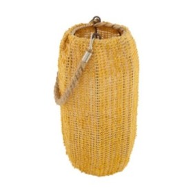 FAROL MALLA AMARILLA D14x28cm