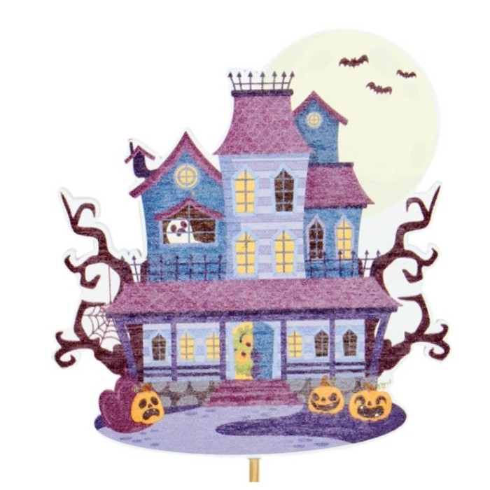 PICK CASA ENCANTADA 9x8.3cm 12cm stick x12uni