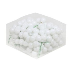 BOLAS ALAMBRADAS 25mm BLANCO BRILLANTE 144uni