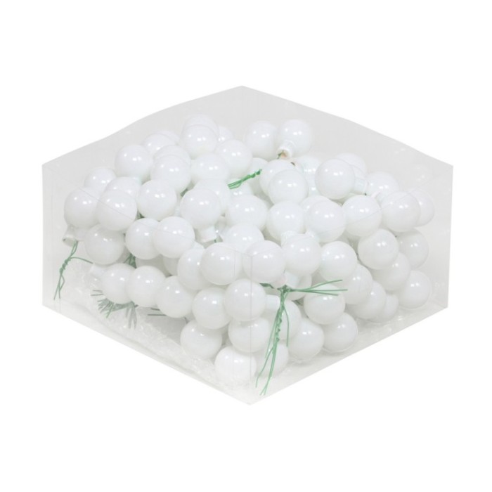 BOLES ENFILFERRADES 25mm BLANC ARTIC BRILL 144uni