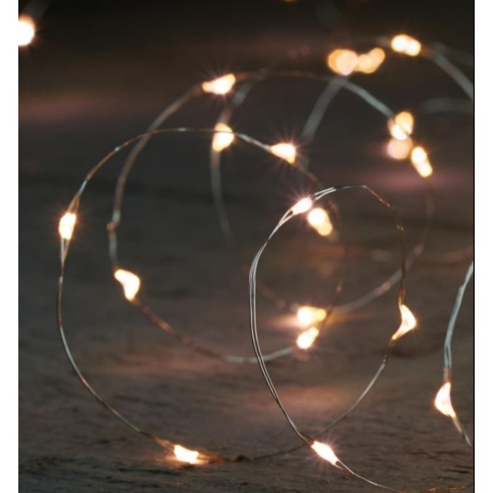 FILFERRO PLATA AMB LEDS X INTERIOR 10LEDS/1m