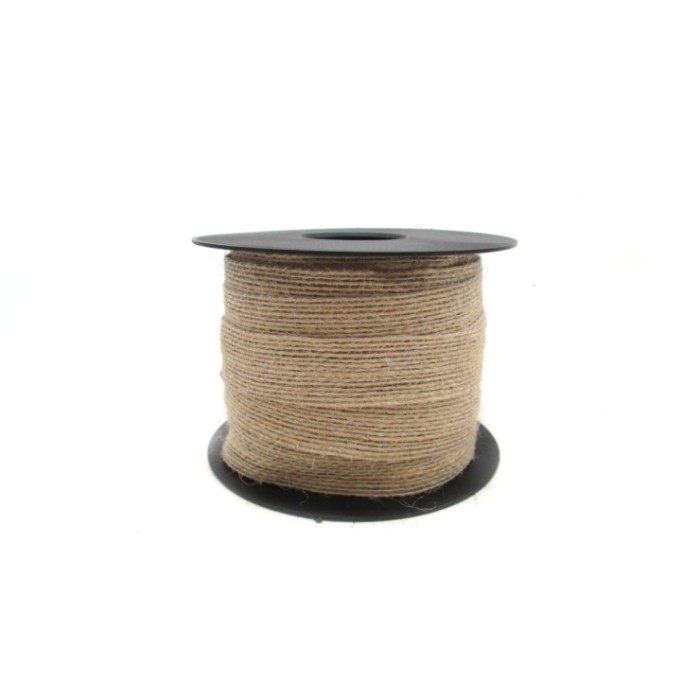 CINTA YUTE NATURAL 20mm X 20m