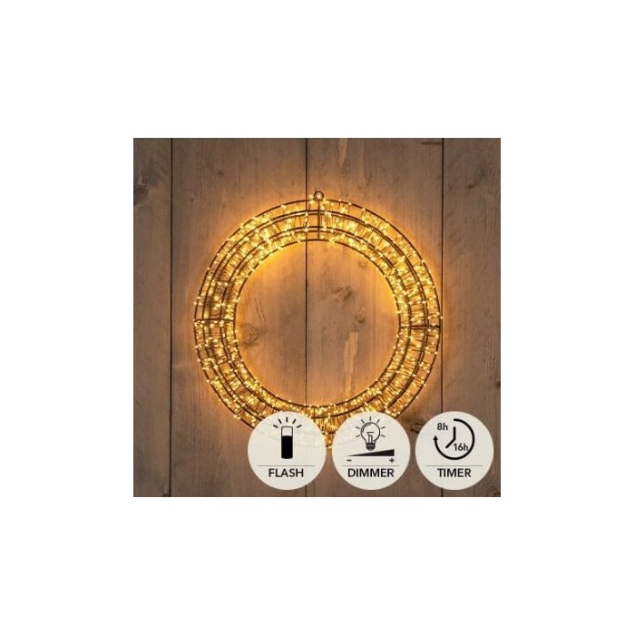 CORONA CALIDA FLASH 800LEDS 36CMX5CM PARA ENCHUFAR