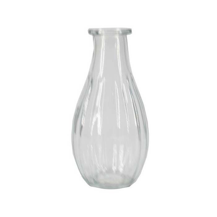 CRISTAL BOTELLA MAIN D3.8/7 H14cm