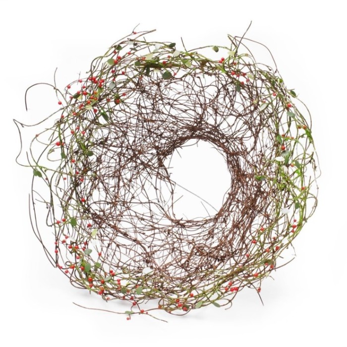 SUPORT BOUQUET  Berry 20cm VERMELL 10u.