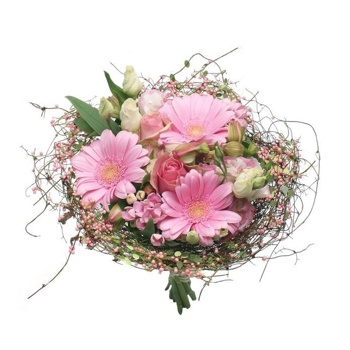 SUPORT BOUQUET  Berry 20cm ROSA 10u.