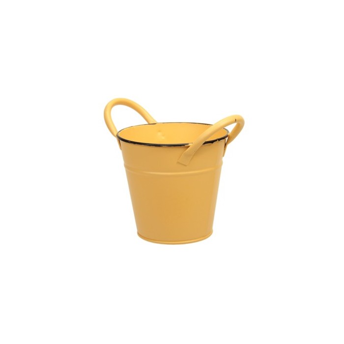 CUBO AMARILLO ASAS D13x12cm ZINC