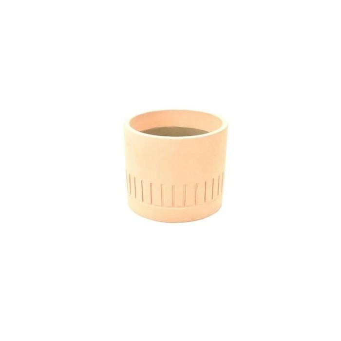 CERAMICA BARRO JOGGLE D12.5x10.5cm CREMA