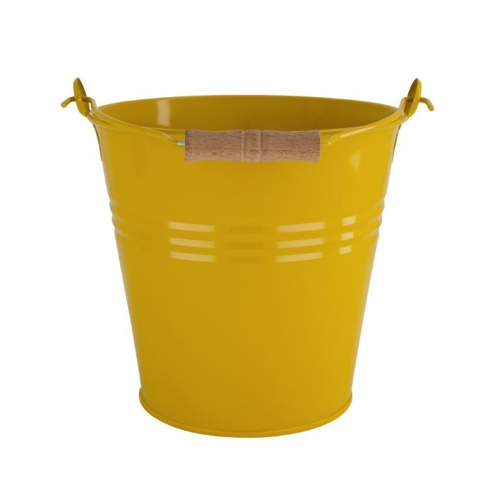 GALLEDA ZINC AMB NANSA DE FUSTA D23x22 ocre