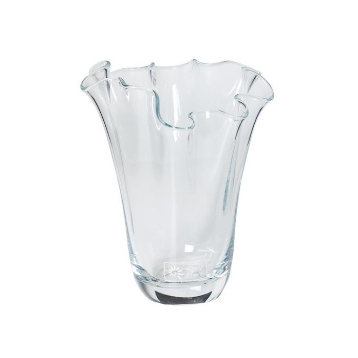 CRISTAL JARRON WAVE D16 H25CM