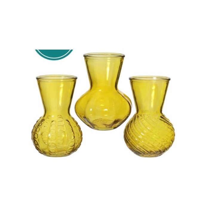 CRISTAL JARRON CURRY KRISTAL D13 H18CM 3MODELS UNI