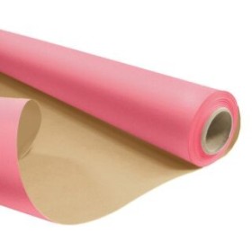 BOBINA  KRAFT ANTIHUMEDAD ROSA 79cmx25m