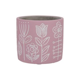 CERAMICA CIMENT FLORETES D12x11 ROSA