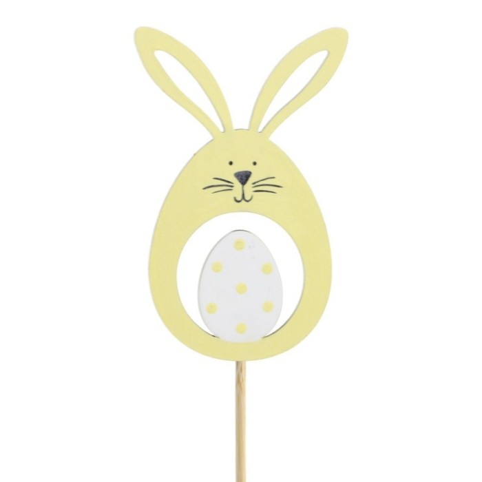 PICK CONILLET GROC 9cm paqx25U pal 50cm