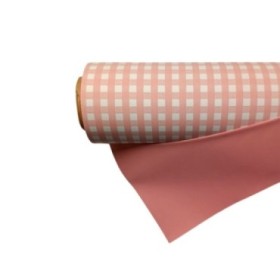 BOBINA DUO MAT VICHY ROSA 70cmX40m ROSA