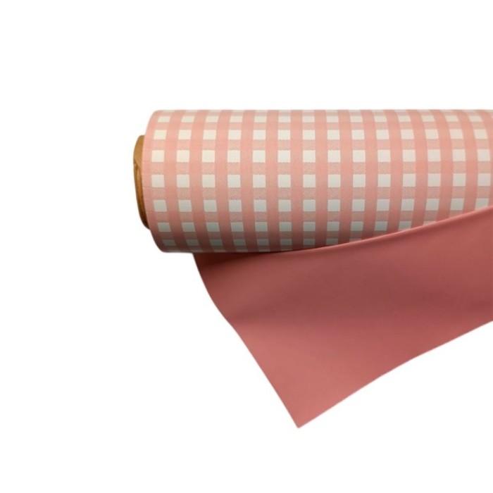 BOBINA DUO MAT VICHY ROSA 70cmX40m ROSA