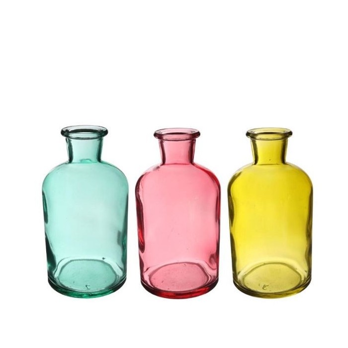 VIDRE AMPOLLA RIGA D7cm H12cm 3MIX UNI