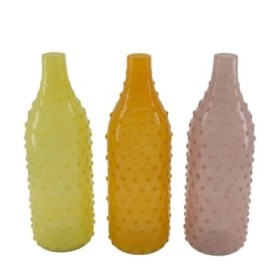 VIDRE AMPOLLA RELLEU 9x9x28cm C/3