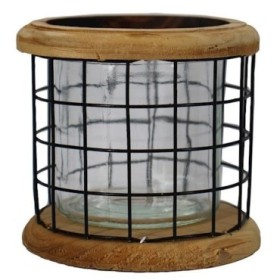 ESTRUCTURA METALICA CON CILINDRO D11 H10cm