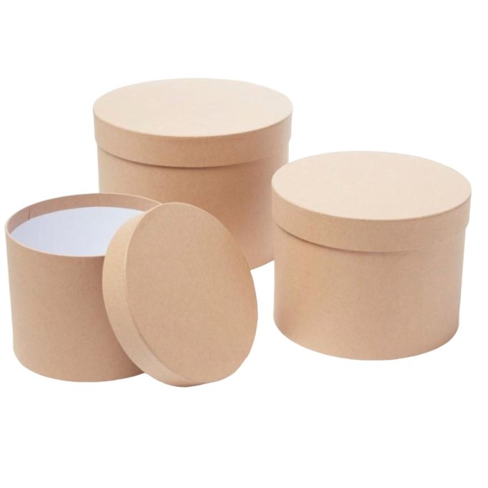 SOMBRERERAS KRAFT SET 3 UNI